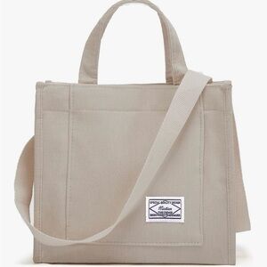 Canvas Tote Bag with Adjustable Strap